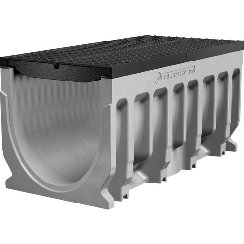 BG-Graspointner Grid gutter Filcoten Pro G400/0. L=1m. Class E, 600KN