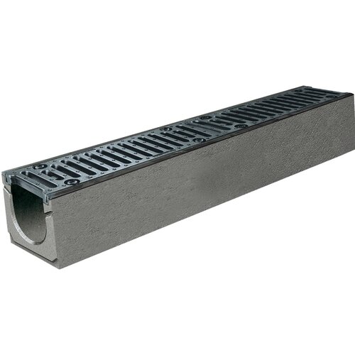 BG-Graspointner Drain gutter BGZ-S G100/20, l=1m. Class F, 900KN