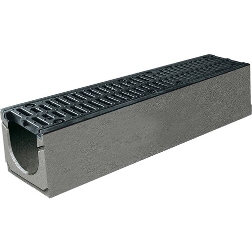 BG-Graspointner Drain gutter BGZ-S G150/0, l=1m. Class F, 900KN