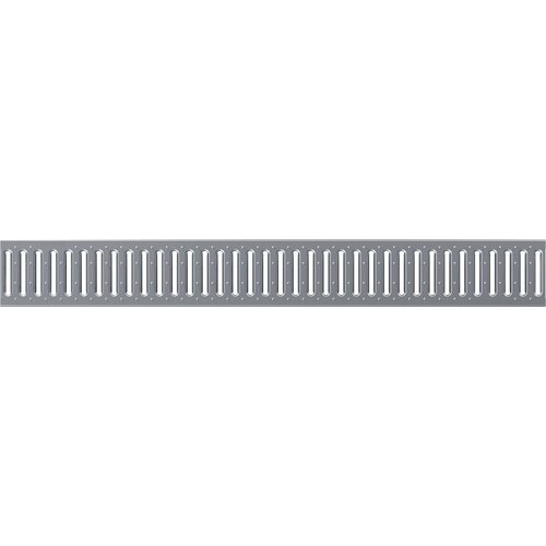 BG-Graspointner Stainless steel slot grille 100mm gutter. L=0.5m. A15KN. SW 8/80