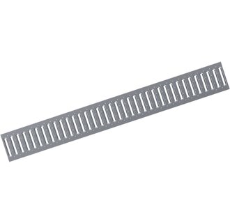 Stainless steel slot grille 100mm gutter. L=1m. C250KN. SW 8/80