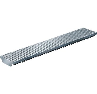 Stainless steel mesh grid 150mm gutter. L=1m. D400KN. MW 25/10