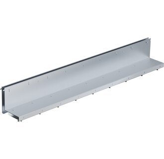 Slot attachment Light 100. Galvanized steel. L=1m, h=80mm