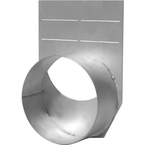 BG-Graspointner BG-FILCOTEN® end plate 150 with 110mm drain. Galvanized steel