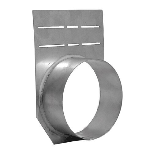 BG-Graspointner Steel end plate 300mm gutter. Drain 75mm