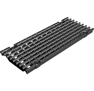 BGZ-S 100 long bar grille. MW 27/13, l=0.5m, class E, 600KN. Cast iron