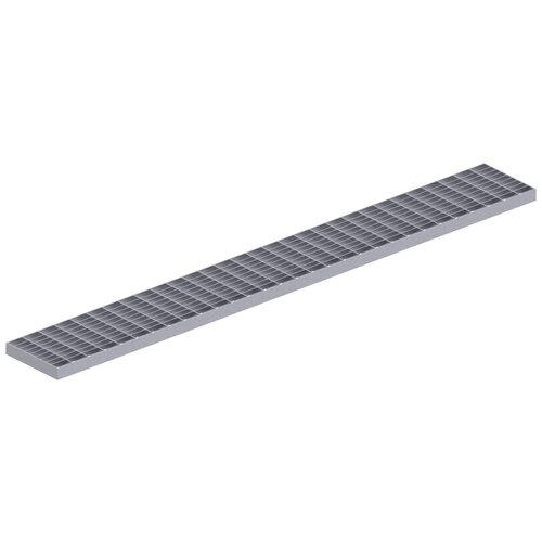 BG-Graspointner Mesh grid for roof and facade gutter Flex RB100. L=1m. Galvanized steel