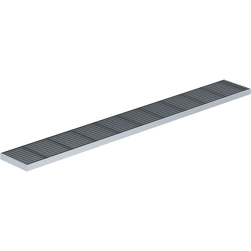 BG-Graspointner Long bar grille for roof and facade gutter Flex RB200. L=1m. Galvanized steel