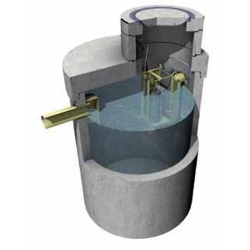 Tubobel Aqua Oil separator + sludge trap 10l/s. Sludge catch 1209l. D400KN