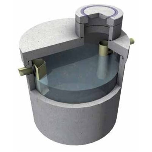 Tubobel Aqua DWTN grease separator with sludge trap 20/4000. Capacity 20l/s, sludge collection 4000l