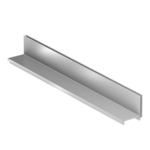 DWTN - Diederen Water Techniek Nederland Stainless steel 304 slot attachment. hxwxl=100x100x1000mm. D400KN. Glass beaded