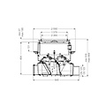 Kessel Terugstuwbeveiliging Staufix 125mm, vloerinbouw. Fecaliënhoudend afvalwater