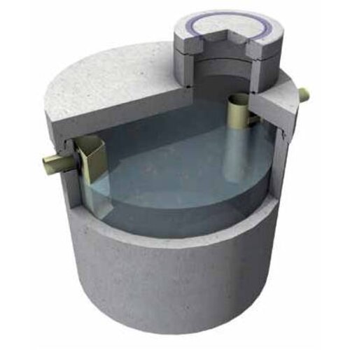 Tubobel Aqua Grease separator + sludge trap 4/400. Capacity 4l/s. Sludge trap 452l. B125KN