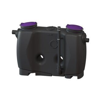 HDPE grease separator 7 l/s. Sludge trap 700l. Free installation, suction line