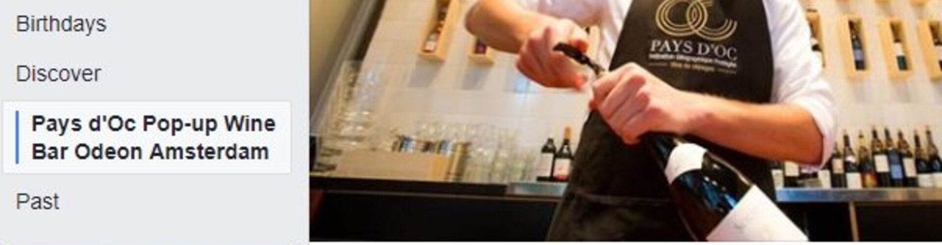 Pays d'Oc wijnbar geopend in Amsterdam