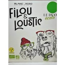 Filou & Loustic Blanc BIB 3L