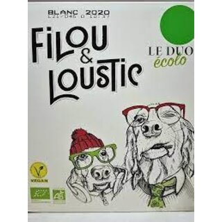 Domaine Robert Vic / Preignes Le Vieux Wijn in pak 3 liter- Filou & Loustic Blanc