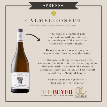 Calmel&Joseph Villa Blanche Grenache Blanc