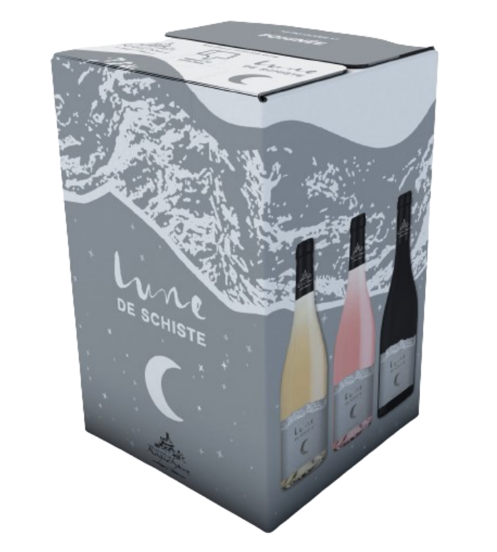 Cave de Roquebrun Wein im Tetrapack 5 Liter - Lune de Schiste rose