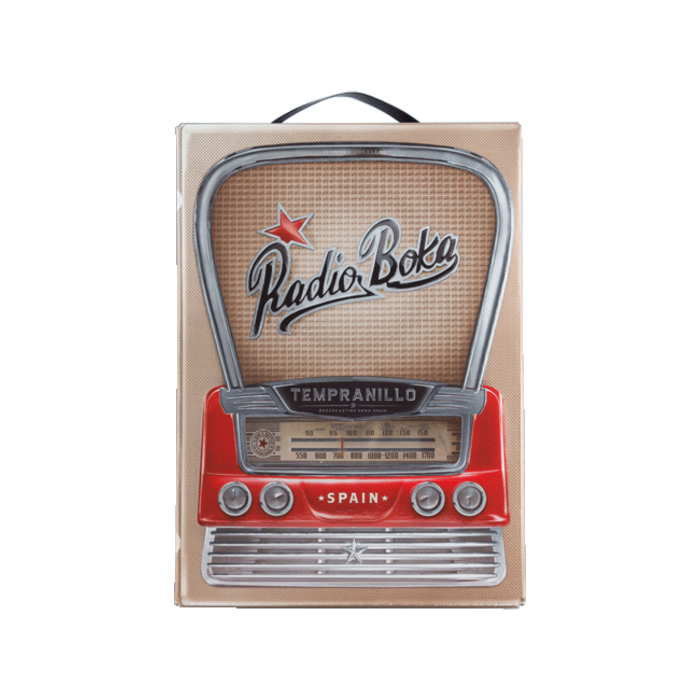 Wein im Tetrapack 3 Liter - Radio Boka Tempranillo Tinto Castilla