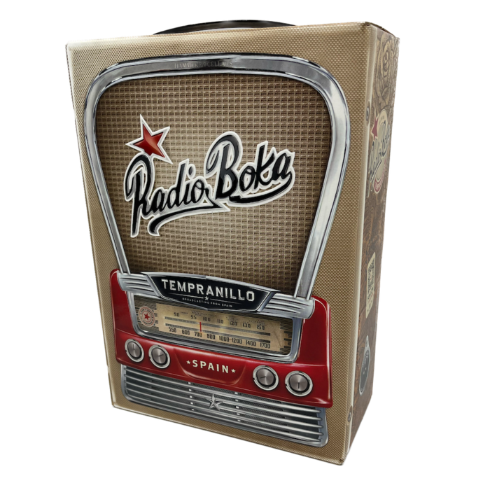 Wijn in pak 3 liter - Radio Boka Tempranillo Tinto Castilla