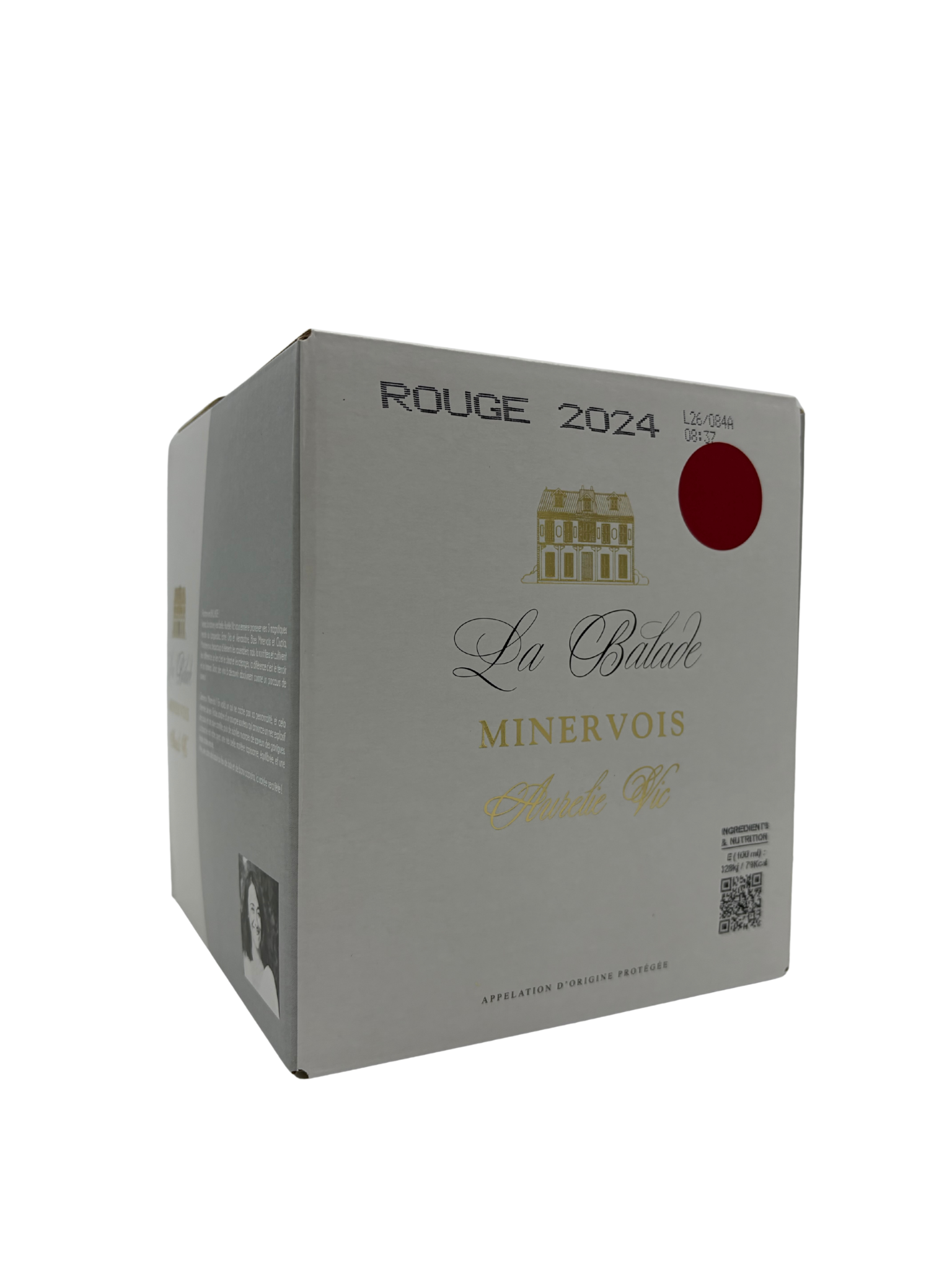 Domaine Robert Vic / Preignes Le Vieux Wijn in pak 3 liter- La Balade Minervois Rouge