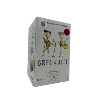 Domaine Robert Vic / Preignes Le Vieux Wijn in pak 5 liter - Greg&Juju Rouge Marselan/Syrah