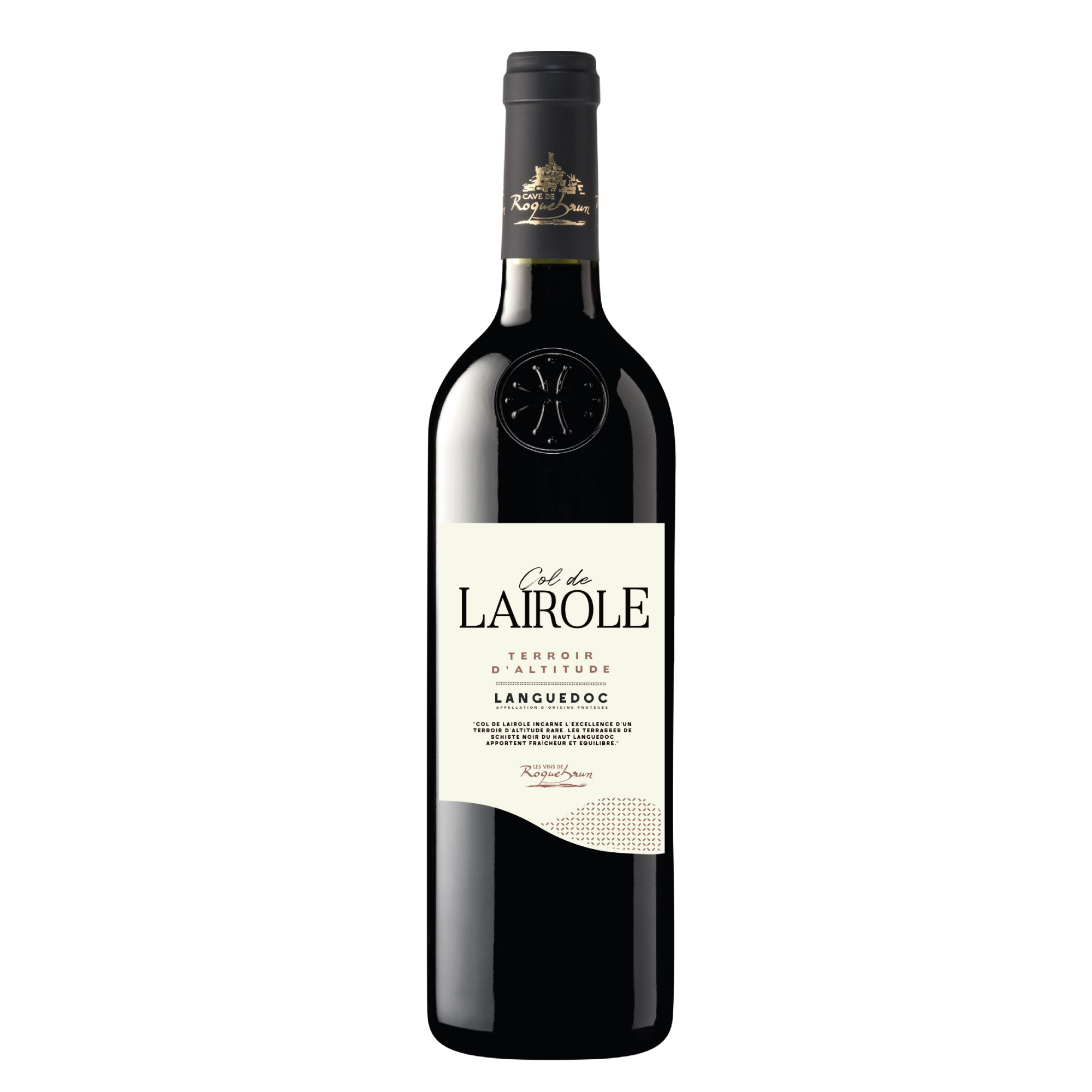 Cave de Roquebrun Col de Lairole Rouge 2025 AOP Languedoc | Elegante Franse Rode Wijn