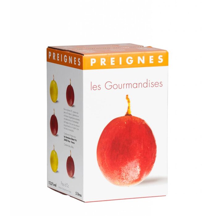 Domaine Robert Vic / Preignes Le Vieux Wijn in pak 5 liter - Gourmandises Rosé