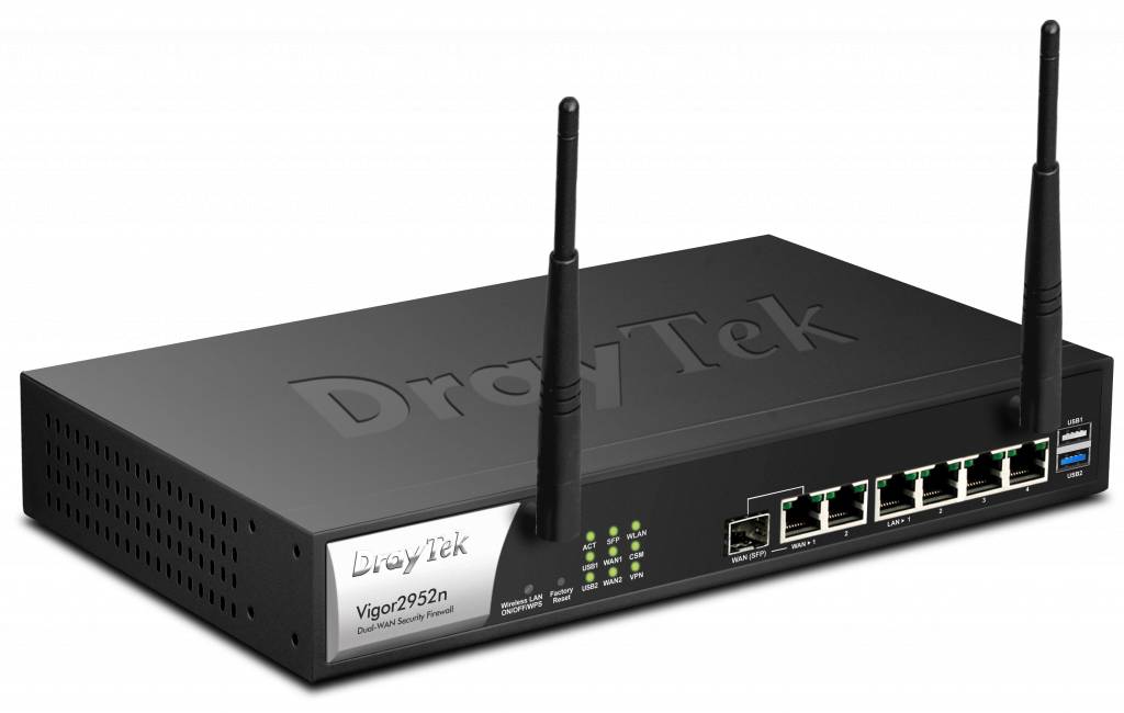 Draytek Vigor 2952N 80211N Wireless Access Point draytek kopen in de aanbieding