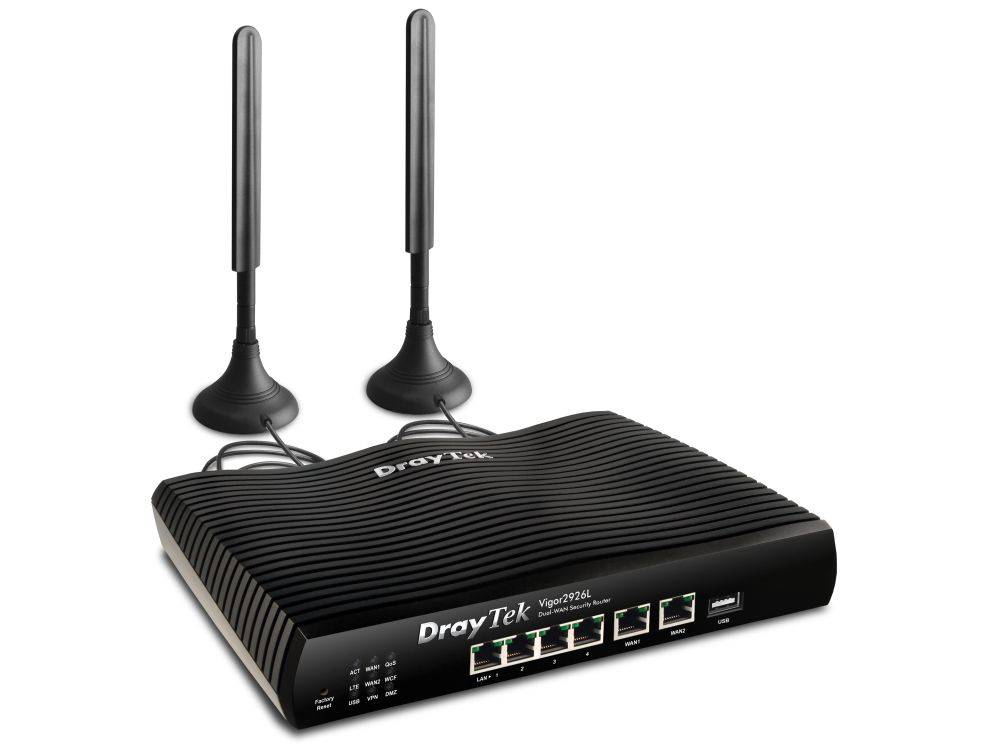 Draytek Vigor 2926L Dual Gigabit Wan Breedband Router 4 Lan 2 draytek kopen in de aanbieding Draytek Vigor 2926L Dual Gigabit Wan Breedband Router 4 Lan 2 draytek kopen in de aanbieding