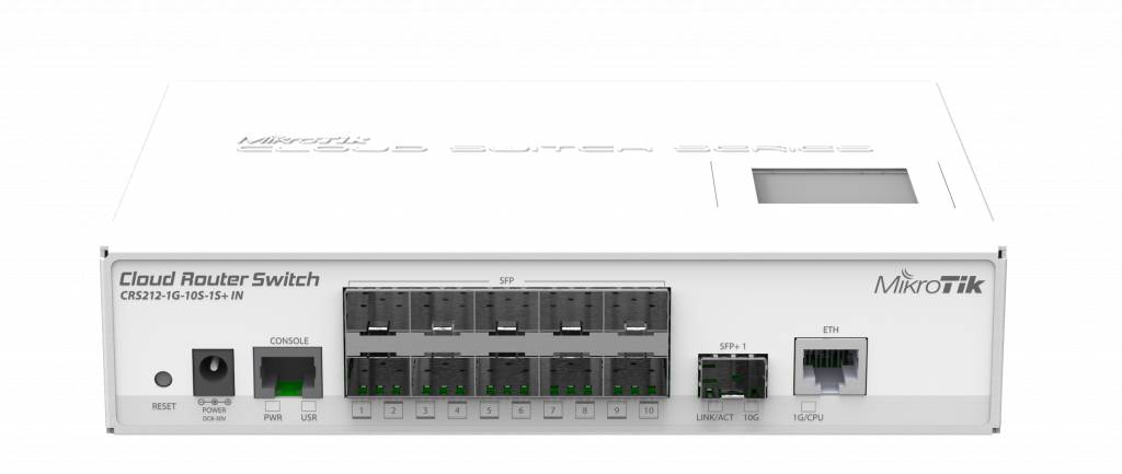 Mikrotik Crs212 1G 10S 1Sin Cloud Router Switch mikrotik kopen in de aanbieding Mikrotik Crs212 1G 10S 1Sin Cloud Router Switch mikrotik kopen in de aanbieding