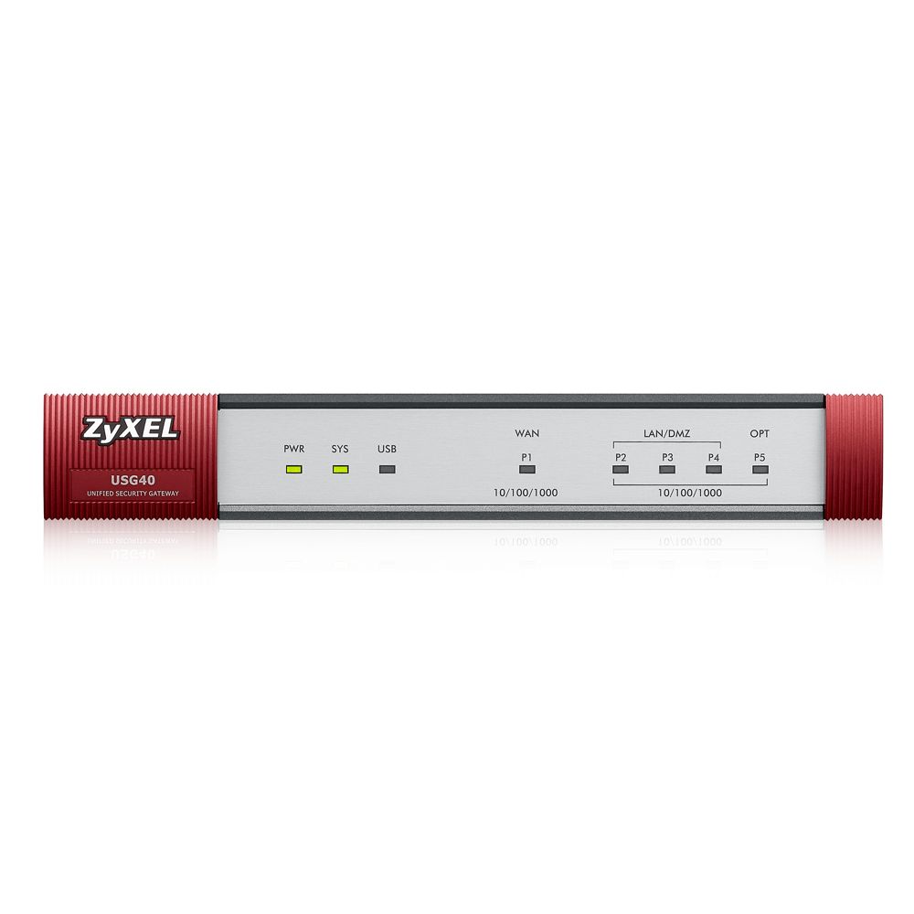 Zyxel Usg40 Unified Security Gateway Utm Bundle Version zyxel kopen in de aanbieding