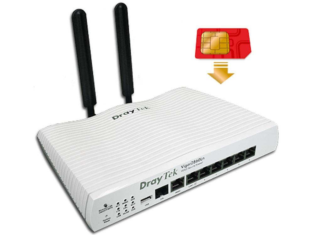 Draytek Vigor 2862L 4G Lte Vdsl2 Modem Firewall Annex A draytek kopen in de aanbieding