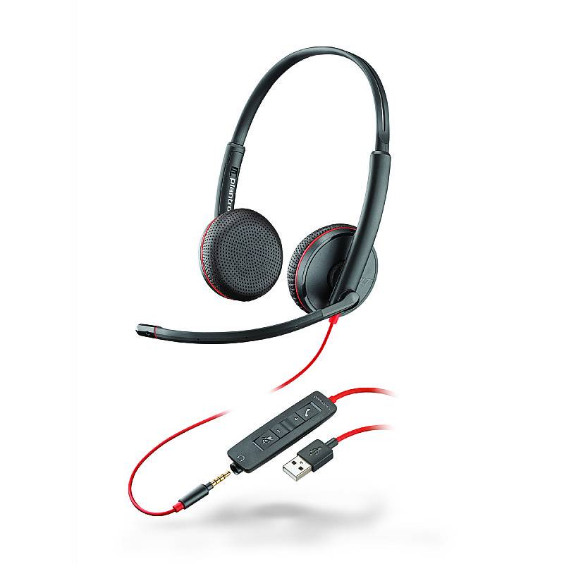 Plantronics Blackwire C3225 Duo Usb A plantronics kopen in de aanbieding