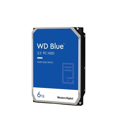 Western Digital 6,0TB WD Blue SATA3/256MB/5400rpm