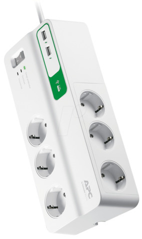 APC APC overspanningsbeveiliging Essential 6lade