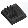 Spectralink 6-slot desktop cradle charger for 92-series bat. Includes power supply for Europe