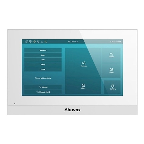 AKUVOX Akuvox IP Indoor Unit (Linux) C313S - Zilver