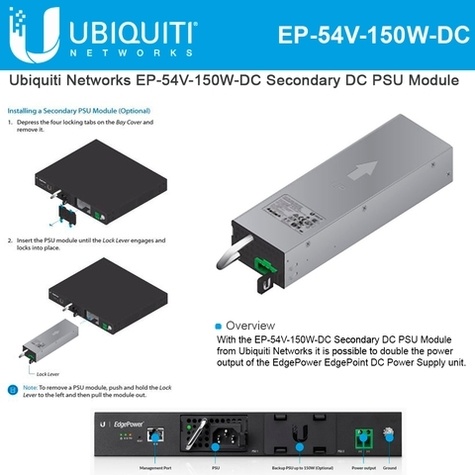 Ubiquiti Ubiquiti EdgePower 54V 150W DC