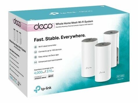 TP-Link Deco E4 2PSW 1200Mbps 10/100Mbps set van 3