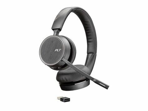 Poly Poly Voyager 4220 UC Headset - Zwart w/ Charging stand