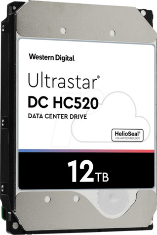 Western Digital WD 12TB Ultrastar DC HC520