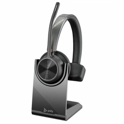 Poly BT Headset Voyager 4310 UC Mono USB-A with Charging stand