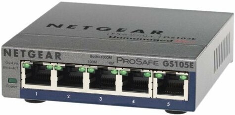 Netgear Prosafe Gigabit Plus Switch GS105E
