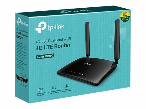 TP-Link AC1200 Wireless Dual Band 4G LTE Router