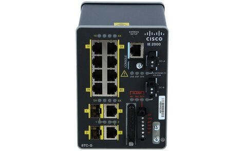 Cisco NWork IE-2000-8TC-G-N Managed L2 Fast Ethernet (10/100) Blac