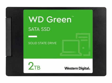 Western Digital 2TB 2,5" SATA3 WD Green 3D/SLC/545 Retail