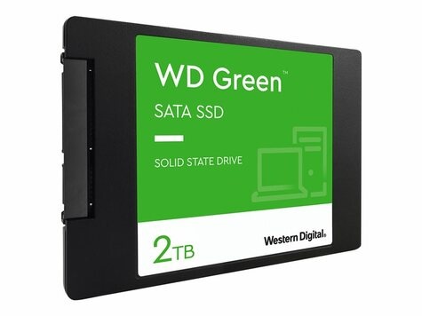 Western Digital 2TB 2,5" SATA3 WD Green 3D/SLC/545 Retail