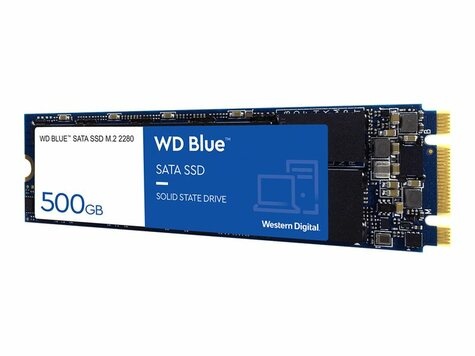 Western Digital 500GB Blue M.2 SSD WDS500G2B0B